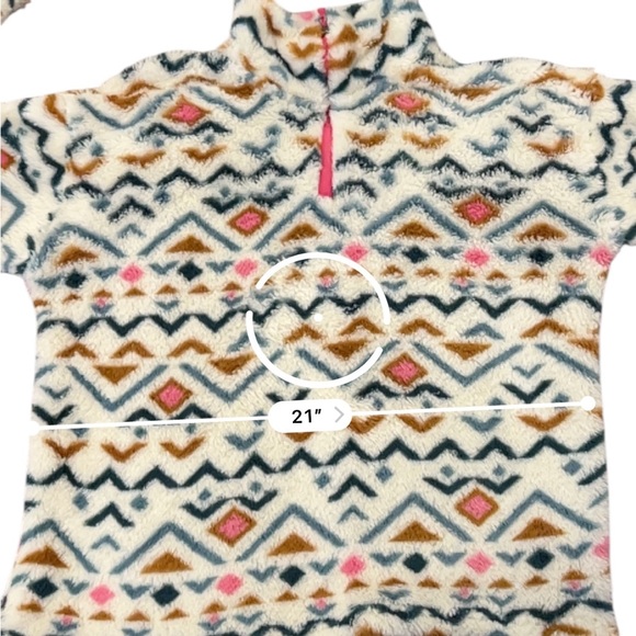 Eddie Bauer Ultra Soft Fleece Quarter Zip Long Sleeve Pullover Sweater, Large - Picture 8 of 10